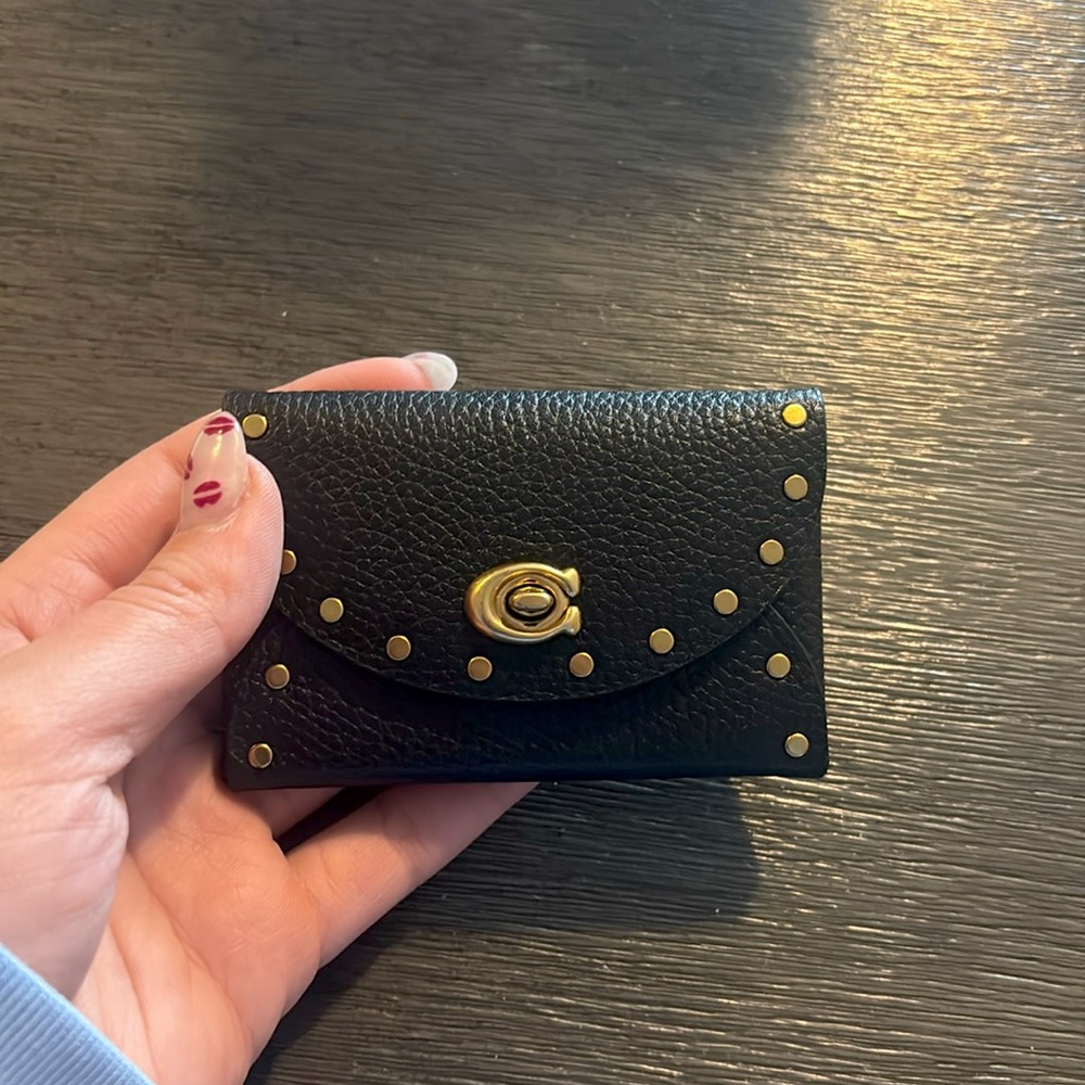 Coach card holder